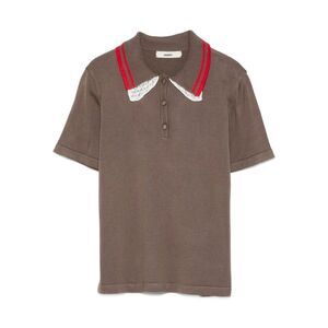 Siedres Brown Tops - Polo Tops Women